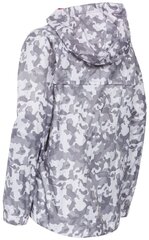 Tüdrukute vihmajope Trespass Qikpac Jacket Print, White camo hind ja info | Tüdrukute joped ja mantlid | kaup24.ee