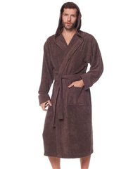 Hommikumantel "Leon Brown" hind ja info | Meeste hommikumantlid, pidžaamad | kaup24.ee