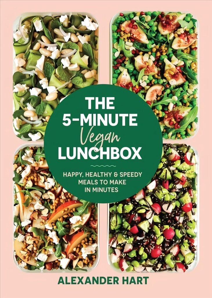 5 Minute Vegan Lunchbox: Happy, healthy & speedy meals to make in minutes цена и информация | Retseptiraamatud  | kaup24.ee