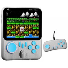 Retro mängukonsool koos 666 mängu ja puldiga Black Bird BH1364, hall цена и информация | Игровые приставки | kaup24.ee