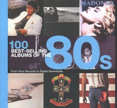 100 Best Selling Albums of the 80s hind ja info | Kunstiraamatud | kaup24.ee