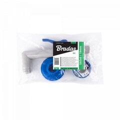 Komplekt - PP 90° kraan IBCS60x6 adapteriga 19 mm vooliku jaoks PTFE lindiga hind ja info | Kastekannud, voolikud, niisutus | kaup24.ee