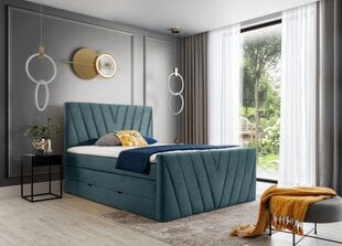 Кровать NORE Candice Monolith 76, 180x200 см, зеленый цвет цена и информация | Кровати | kaup24.ee