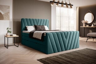 Кровать NORE Candice Velvetmat 38, 180x200 см, зеленый цвет цена и информация | Кровати | kaup24.ee