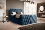 Кровать NORE Candice Lukso 40, 160x200 см, синего цвета