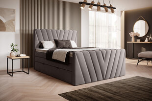 Кровать NORE Candice Savoi 07, 140x200 см, коричневый цвет цена и информация | Кровати | kaup24.ee