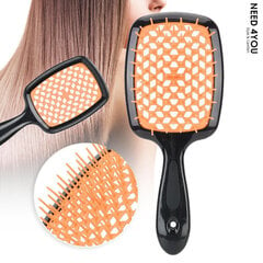 Juuksekamm Superbrush by Need 4You, oranž цена и информация | Расчески, щетки для волос, ножницы | kaup24.ee