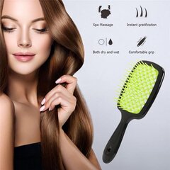 Juuksekamm Superbrush by Need 4You, roheline hind ja info | Juukseharjad, kammid, juuksuri käärid | kaup24.ee