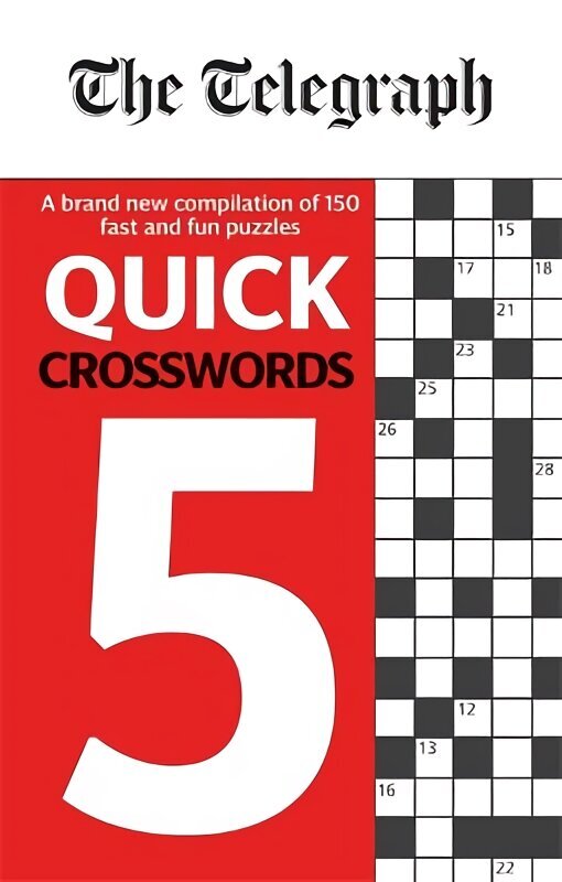 Telegraph Quick Crosswords 5 hind ja info | Tervislik eluviis ja toitumine | kaup24.ee