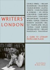 Writers' London: A Guide to Literary People and Places цена и информация | Путеводители, путешествия | kaup24.ee