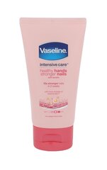 Käte- ja küünekreem Vaseline Intensive Care Healthy Hands Stronger Nails 75 ml цена и информация | Кремы, лосьоны для тела | kaup24.ee