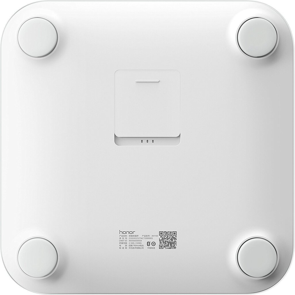 Nutikaal Huawei Smart Scale AH100, valge hind ja info | Kaalud | kaup24.ee