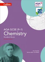 AQA GCSE Chemistry 9-1 Student Book: Student Book, AQA GCSE Chemistry 9-1 Student Book цена и информация | Книги для подростков и молодежи | kaup24.ee
