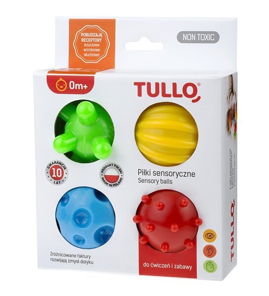 Arendavad pallid lastele Tullo, 4 tk, 459 hind | kaup24.ee