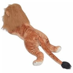 Коричневый плюшевый лев XXL, 138 см цена и информация | Мягкие игрушки | kaup24.ee