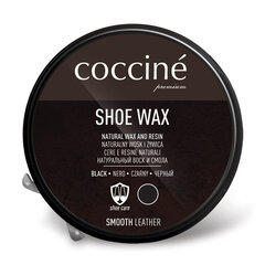 Черный защитный крем для обуви Coccine shoe wax, 40 г цена и информация | Уход за одеждой и обувью | kaup24.ee