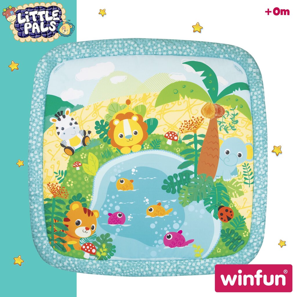 Tegevusvaip beebidele Winfun Little Pals, 0 kuud hind ja info | Imikute mänguasjad | kaup24.ee