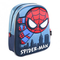 Koolikott Spiderman Sinine (25 x 31 x 10 cm) hind ja info | Koolikotid, sussikotid | kaup24.ee