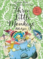 Three Little Monkeys Ride Again: Book & CD цена и информация | Книги для малышей | kaup24.ee