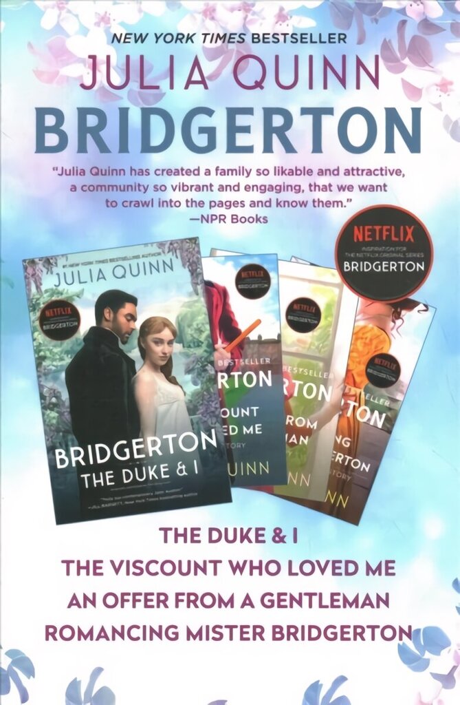 Bridgerton Boxed Set: The Duke And I/The Viscount Who Loved Me/An Offer From A Gentleman/Romancing Mister Bridgerton цена и информация | Fantaasia, müstika | kaup24.ee