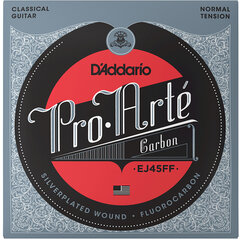 Keeled klassikalisele kitarrile D'Addario Pro-Arté Carbon EJ45FF .024 hind ja info | Muusikariistade tarvikud | kaup24.ee