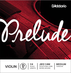 Струна для скрипки D'Addario Prelude J813 1/4M цена и информация | Принадлежности для музыкальных инструментов | kaup24.ee