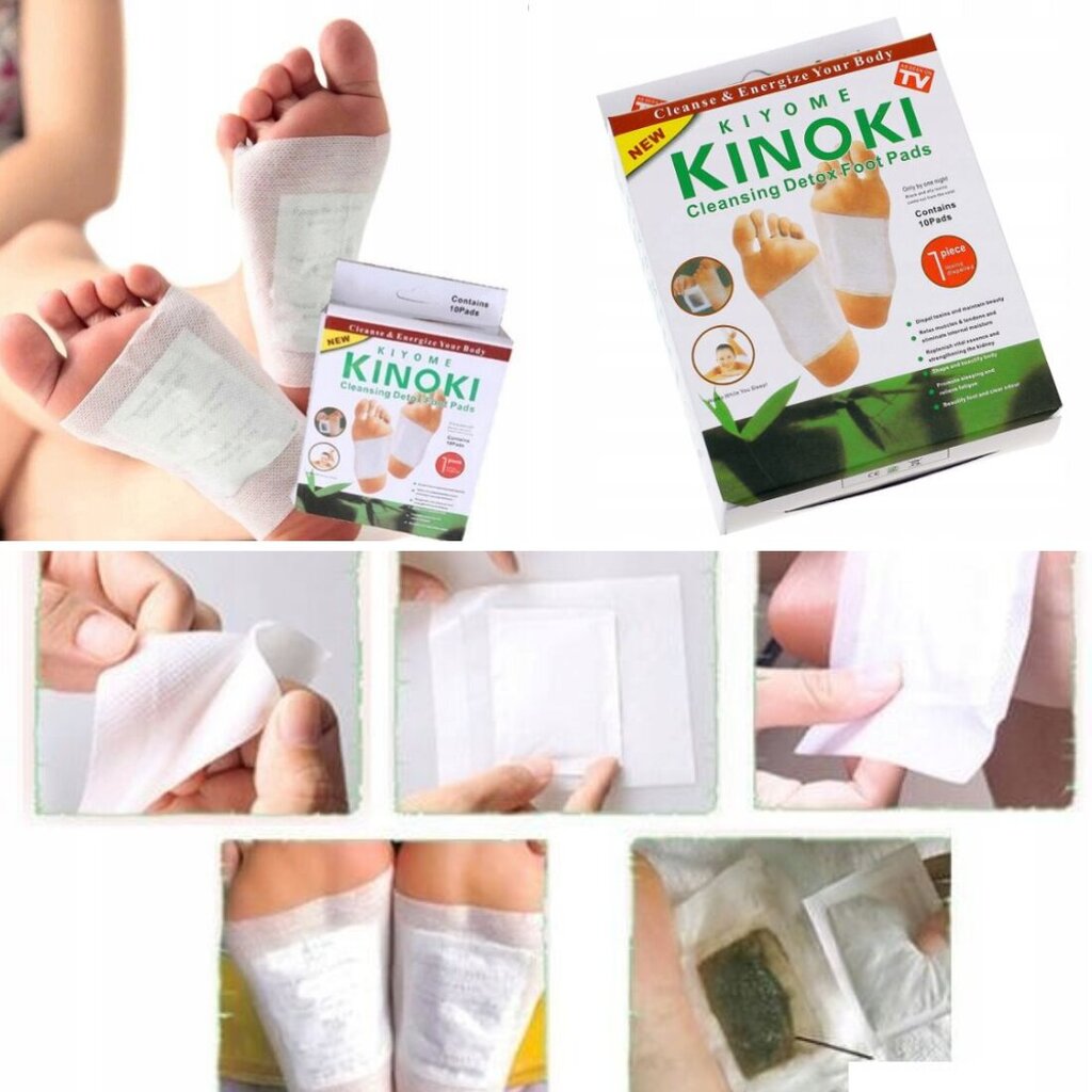 Kinoki Detox plaaster hind ja info | Ilutoodete lisatarvikud | kaup24.ee