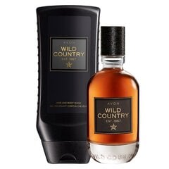 Meeste komplekt šampooniga Avon Wild Country hind ja info | Meeste parfüümid | kaup24.ee