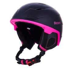 Лыжный шлем Blizzard Viva Double black matt/megenta, M (56-59 см) цена и информация | Лыжные шлемы | kaup24.ee