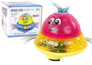 Veepall UFO koos heli- ja valgusefektidega, roosa цена и информация | Игрушки для малышей | kaup24.ee