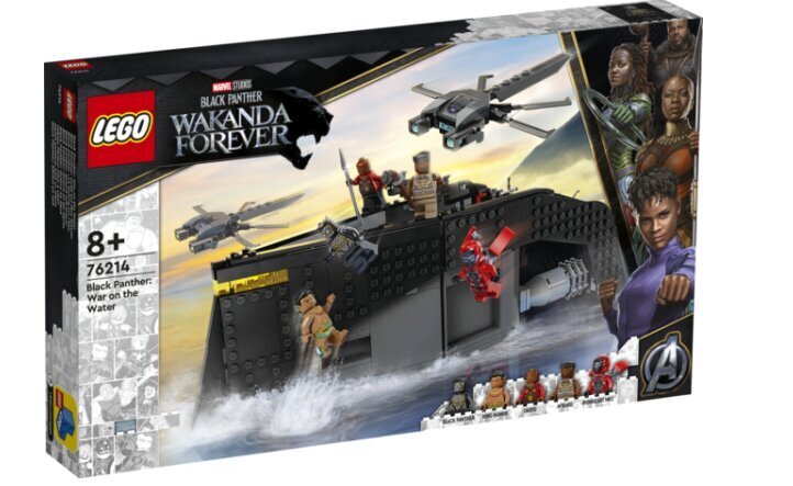 76214 LEGO® Marvel Black Panther: War on the Water цена и информация | Klotsid ja konstruktorid | kaup24.ee