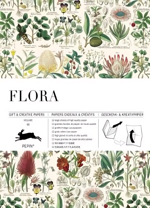 Flora: Gift & Creative Paper Book Vol. 85 цена и информация | Tervislik eluviis ja toitumine | kaup24.ee