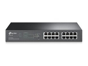 TP-Link TL-SG1016PE Web Managed hind ja info | Lülitid (Switch) | kaup24.ee
