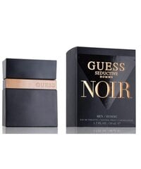 Туалетная вода для мужчин Guess Seductive Homme Noir EDT, 50 мл цена и информация | Мужские духи | kaup24.ee