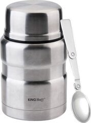 Термос пищевой KingHoff KH-1457, 0,5л, серый цвет цена и информация | Термосы, термокружки | kaup24.ee