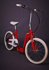 Складной велосипед - самокат 2in1, The-Sliders Metro, красного цвета цена и информация | Велосипеды | kaup24.ee
