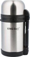 Термос для еды KingHoff KH-4076, 0,6 л, серый цена и информация | Термосы, термокружки | kaup24.ee