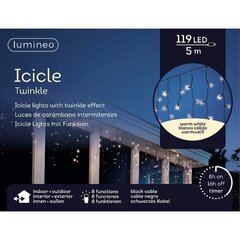 Jõulutuled Jääpurikad 494813, 500 cm, 119 LED-i цена и информация | Гирлянды | kaup24.ee