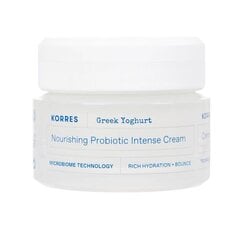 Крем для лица для сухой кожи Korres Nourishing Probiotic Intense Greek Yoghurt, 40 мл цена и информация | Кремы для лица | kaup24.ee