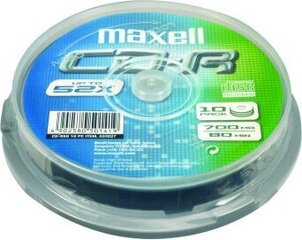 CD Maxell 10 шт. цена и информация | Виниловые пластинки, CD, DVD | kaup24.ee