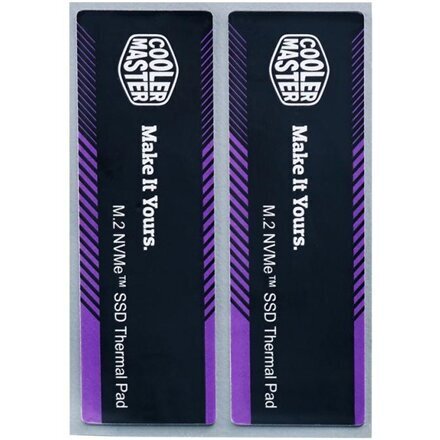 Cooler Master CM M.2 SSD Thermal Pad 60x18x0.5 mm hind ja info | Sülearvuti tarvikud | kaup24.ee