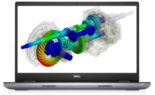 Dell Precision 7770, 17.3", WVA, FHD, 60 Гц, 1920 x 1080, Антибликовое покрытие, Intel Core i9, i9-12950HX, 16 ГБ, SSD 512 ГБ, NVIDIA RTX A3000, GDDR6, 12 ГБ, Windows 11 Pro, ENG, Серый цвет цена и информация | Ноутбуки | kaup24.ee