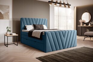 Кровать NORE Candice Savoi 38, 160x200 см, синего цвета цена и информация | Кровати | kaup24.ee