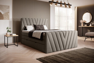Кровать NORE Vero 18, 180x200 см, бежевого цвета цена и информация | Кровати | kaup24.ee