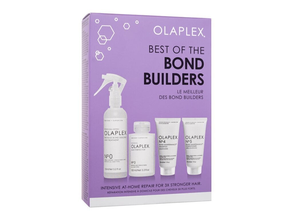 Olaplex Best Of The Bond Builders juuksehoolduskomplekt kahjustatud juustele цена и информация | Maskid, õlid, seerumid | kaup24.ee