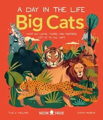 Big Cats (A Day in the Life): What Do Lions, Tigers and Panthers Get up to all day? hind ja info | Noortekirjandus | kaup24.ee