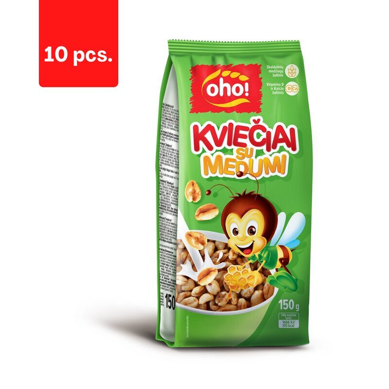 Nisu meega OHO, 150 g x 10 tk. pakett hind ja info | Hommikuhelbed | kaup24.ee