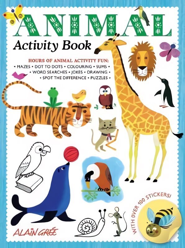 Animal Activity Book hind ja info | Väikelaste raamatud | kaup24.ee