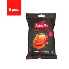 BATIK Арахис жареный ESTRELLA, со вкусом острого перца с хрустящей оболочкой, 140 г x 6 шт. цена и информация | Закуски, чипсы | kaup24.ee