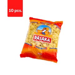 Pasta PASAKA, kestad, väikesed, 400 g x 10 tk. pakett hind ja info | Makaronid | kaup24.ee